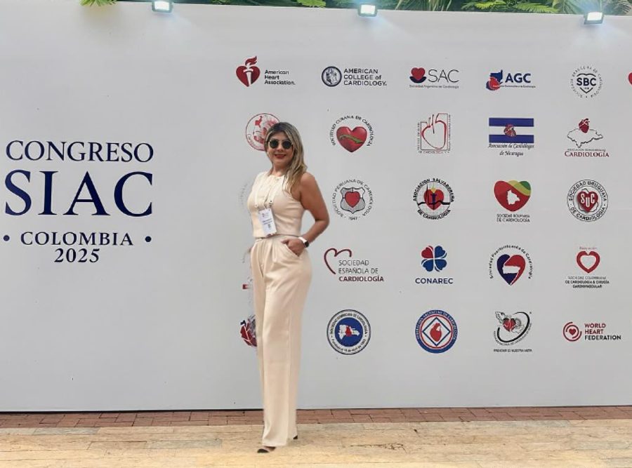 Dra. Rosa Parrales en el Congreso SIAC de Cardiología, Colombia 2025